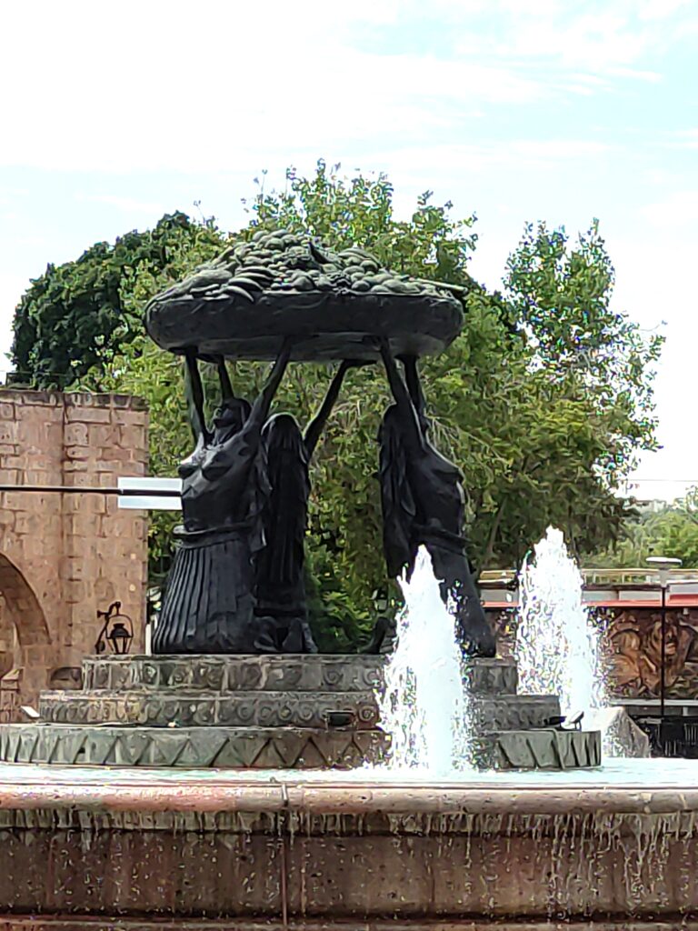 Tarascas Fountain, Morelia, Mexico