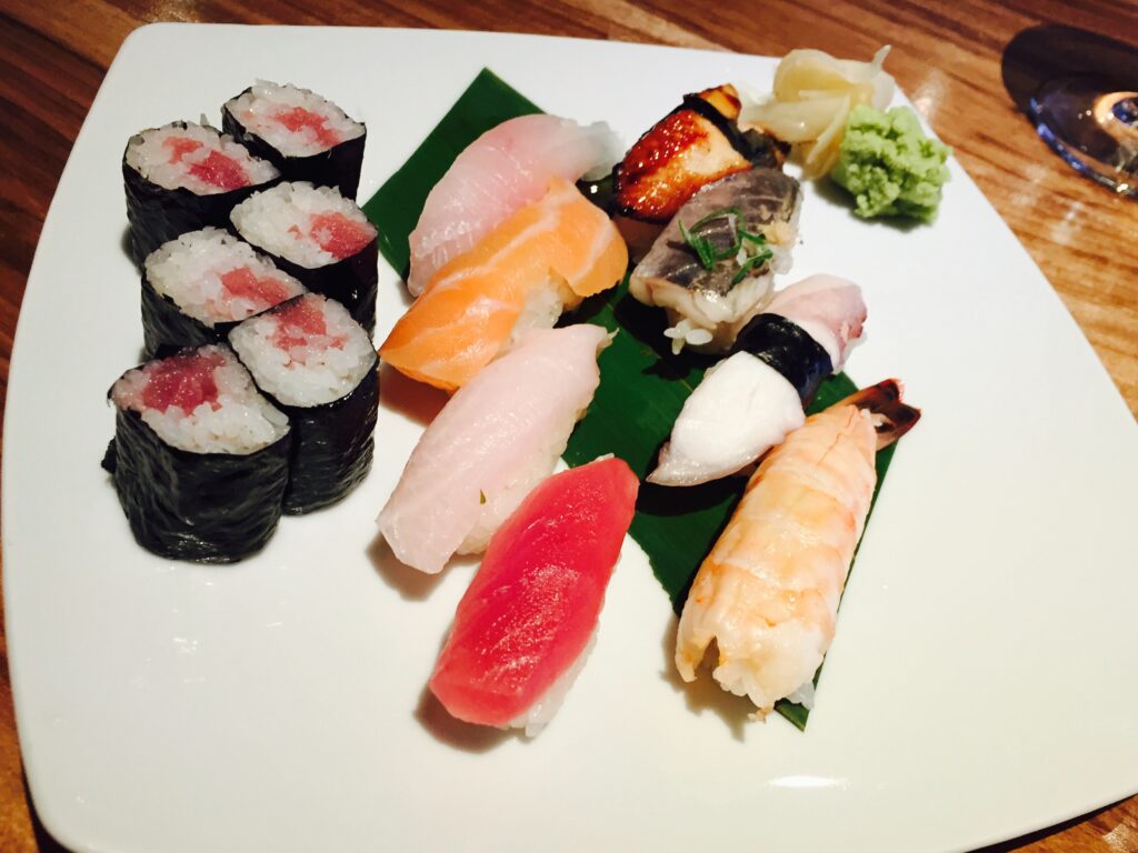 Sushi at Nobu, Polanco, Mexico City