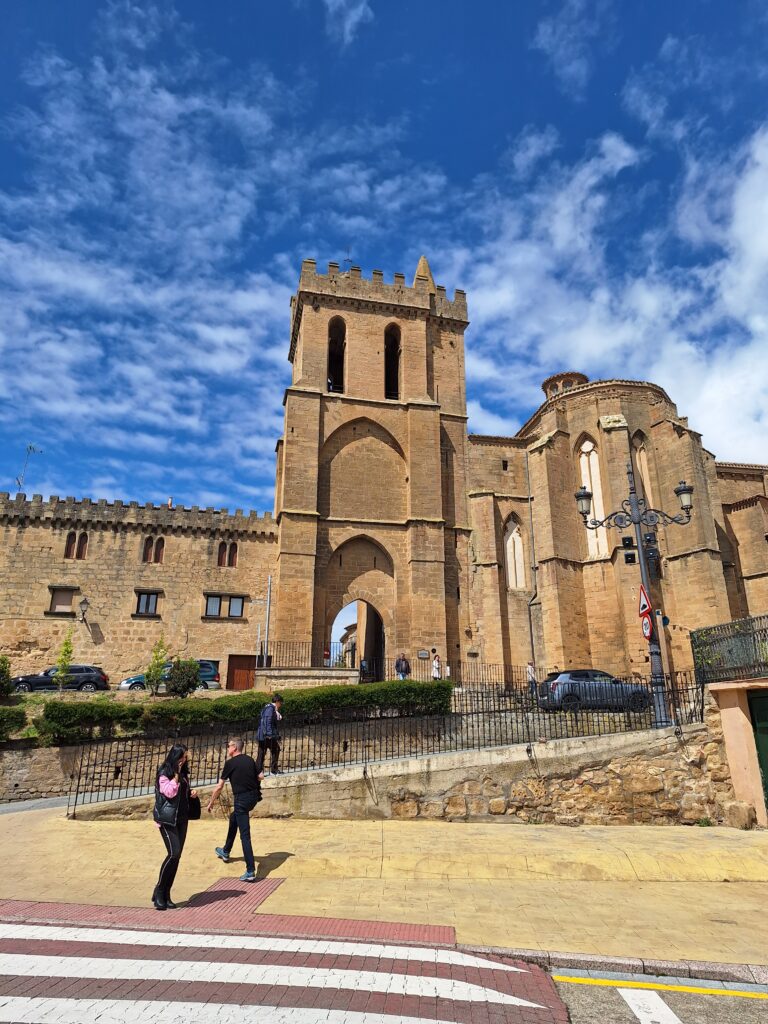 Puerta San Juan, one of the entrances to LaGuardia. Spain