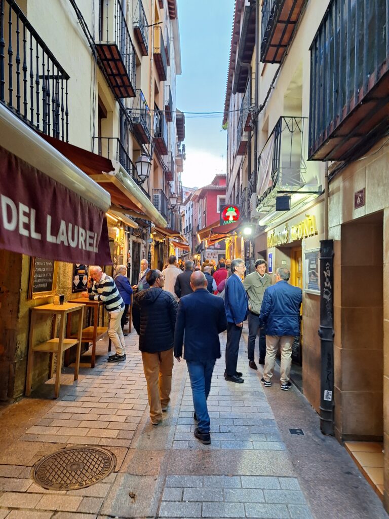 Calle Laurel in Logrono, Spain