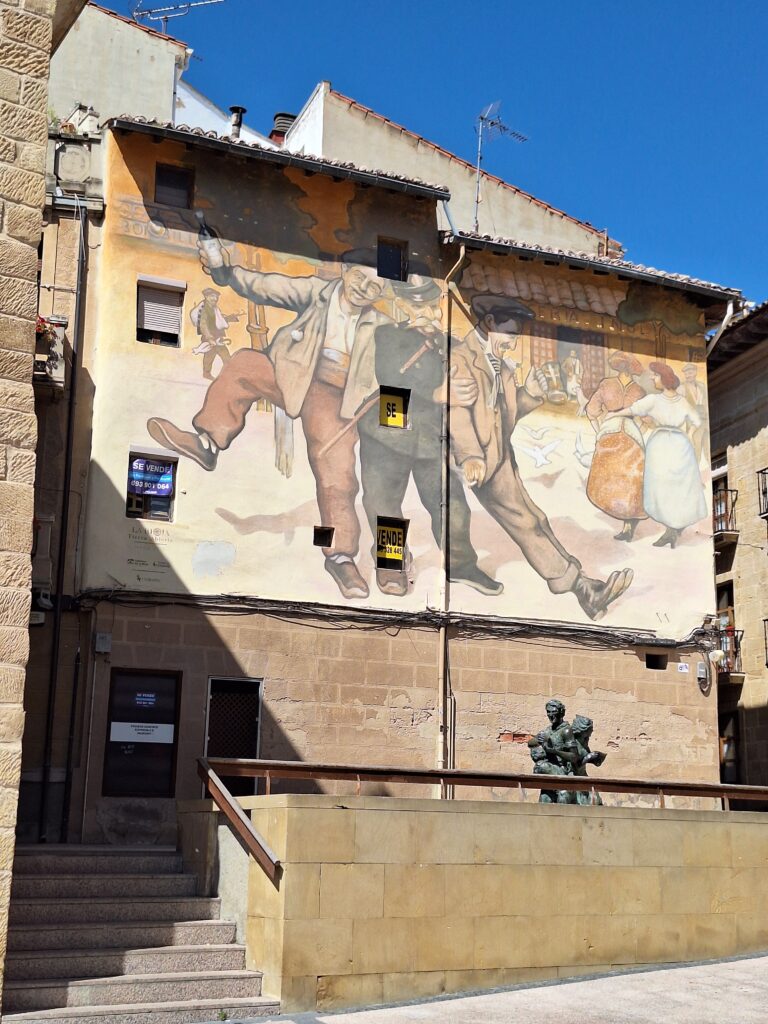 Mural in Haro, Spain