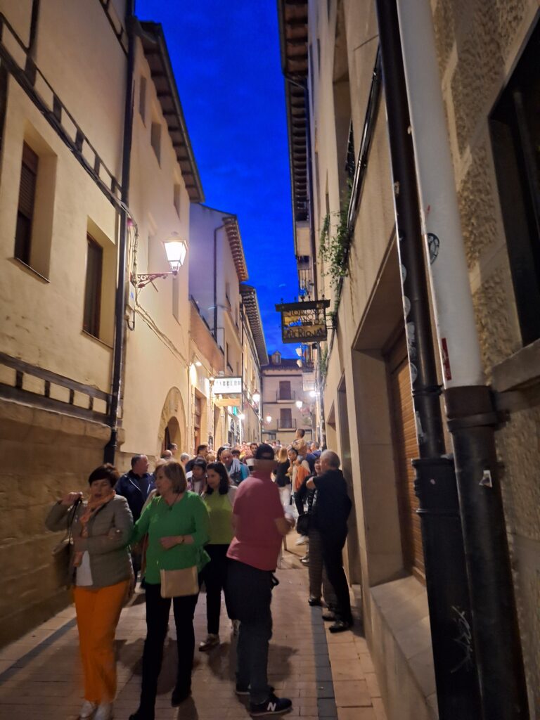 San Martin street tapas bars. Haro, Spain