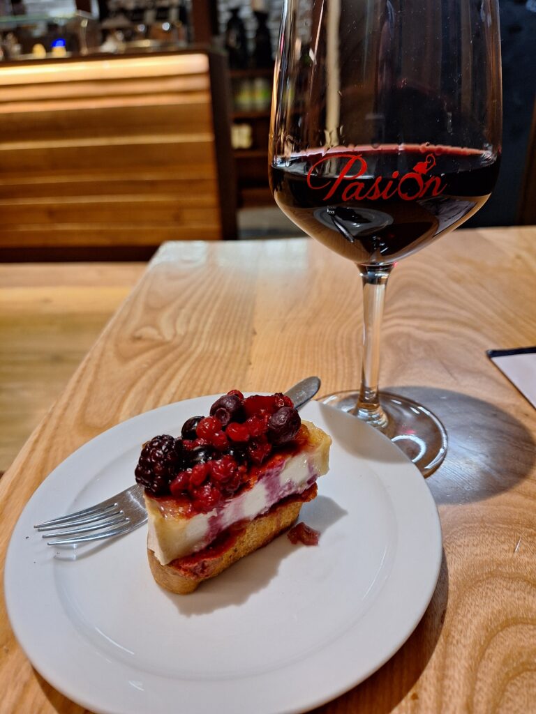 Tapa and wine at Pasión Por Ti- Logrono, Spain