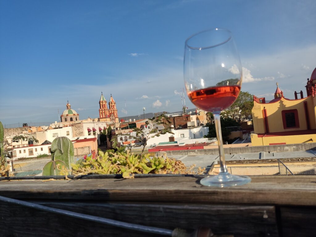 Queretaro rooftop restaurant