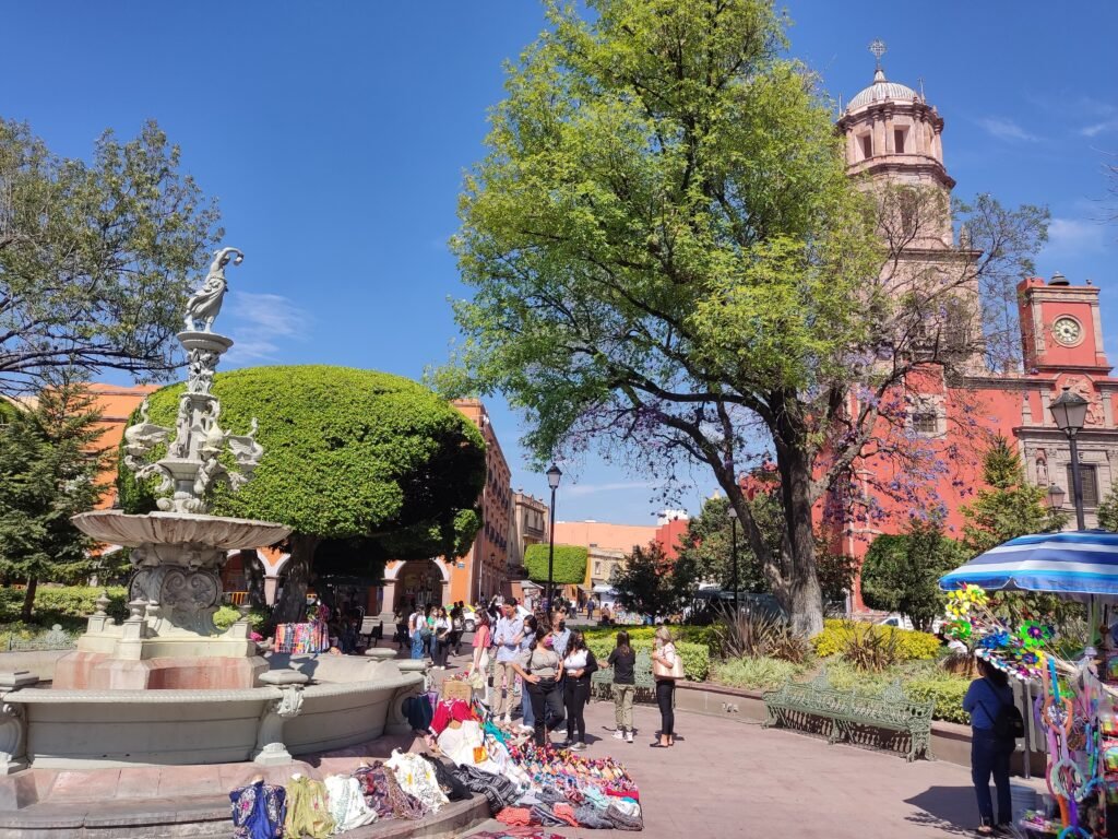 Jardin Zenea, Queretaro, Mexico